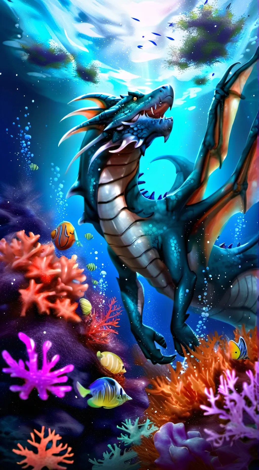 Talkie AI - Chat with Water Dragon