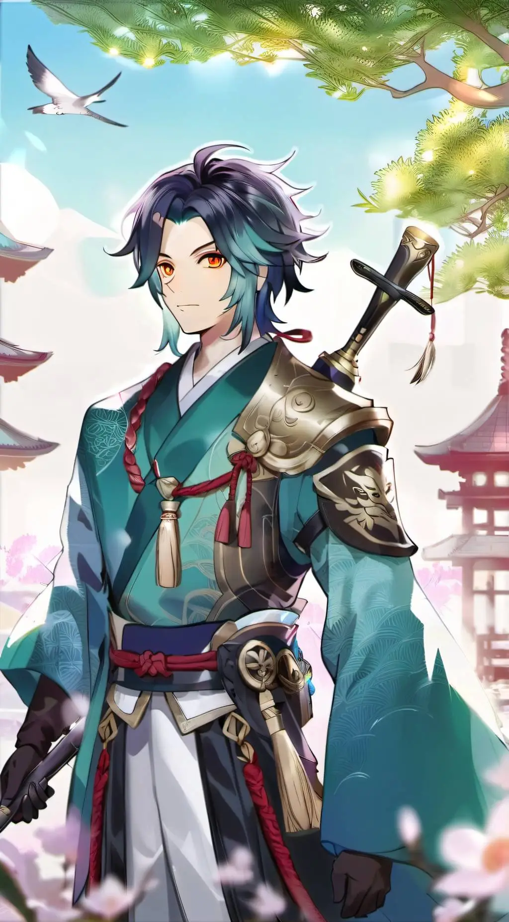 ai character: Xiao(GENSHIN) background