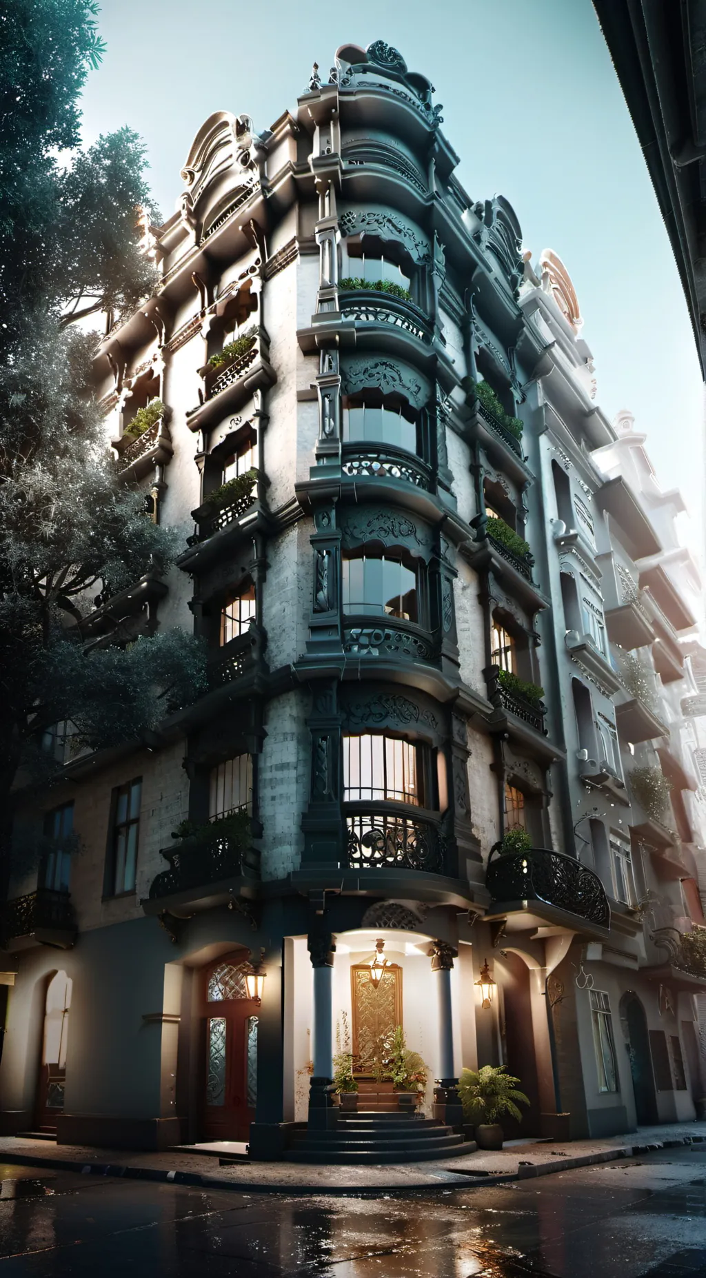 ai character: Hazbin Hotel background