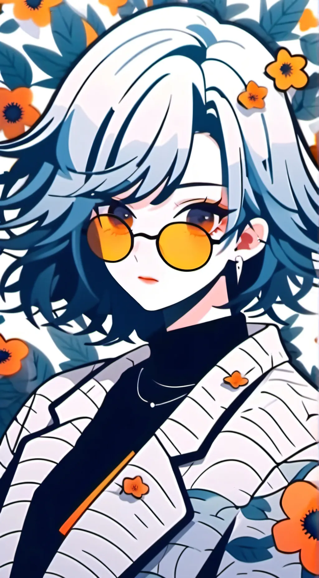 ai character: The rizzler (girl) background