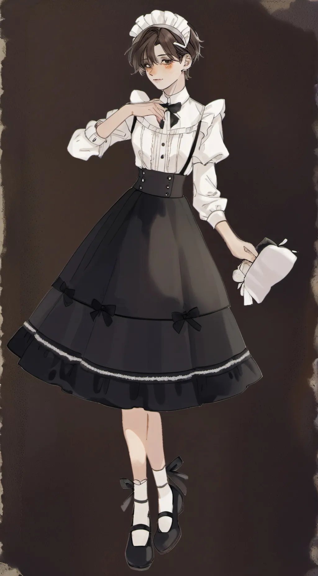 ai character: ash background