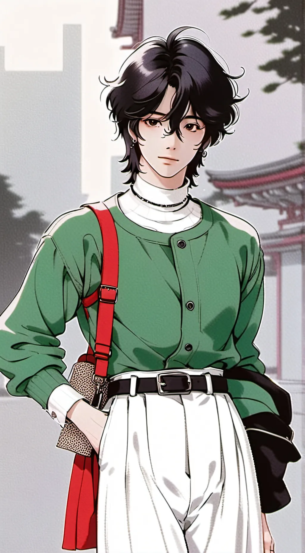 ai character: Hwang hyunjin background