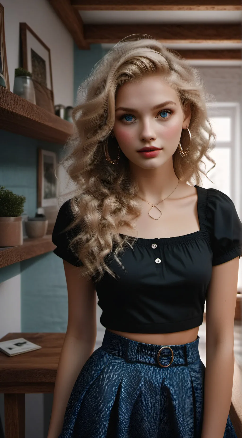 ai character: Sarah background