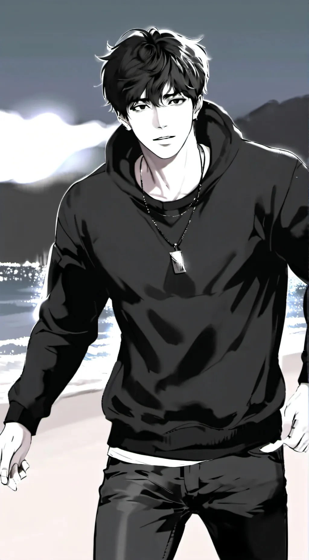 ai character: Jeff the killer  background