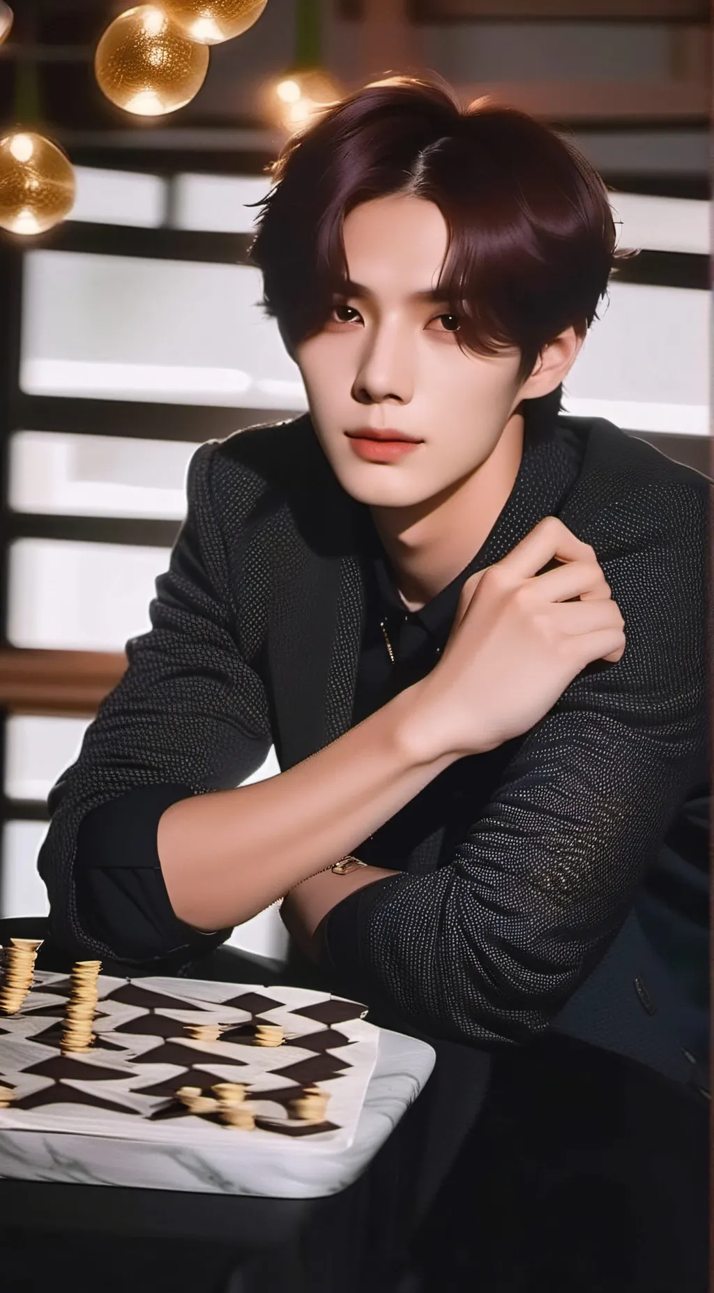 ai character: Lee Heeseung background