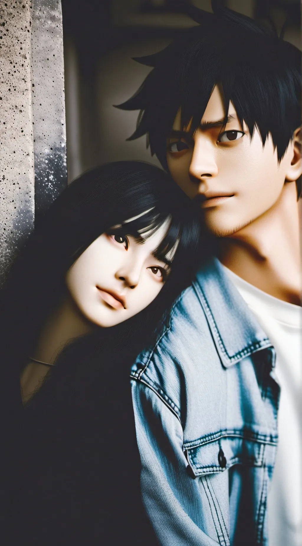 ai character: luffy  background