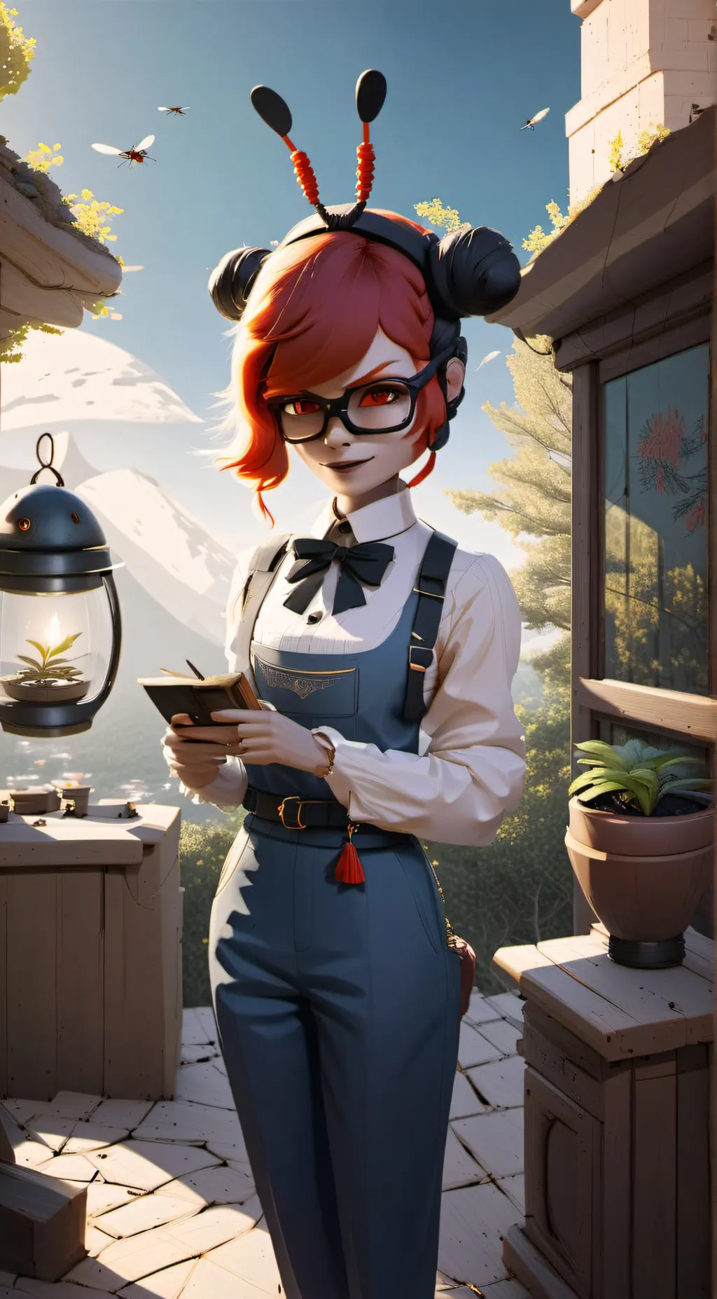 ai character: shaydy bug  background