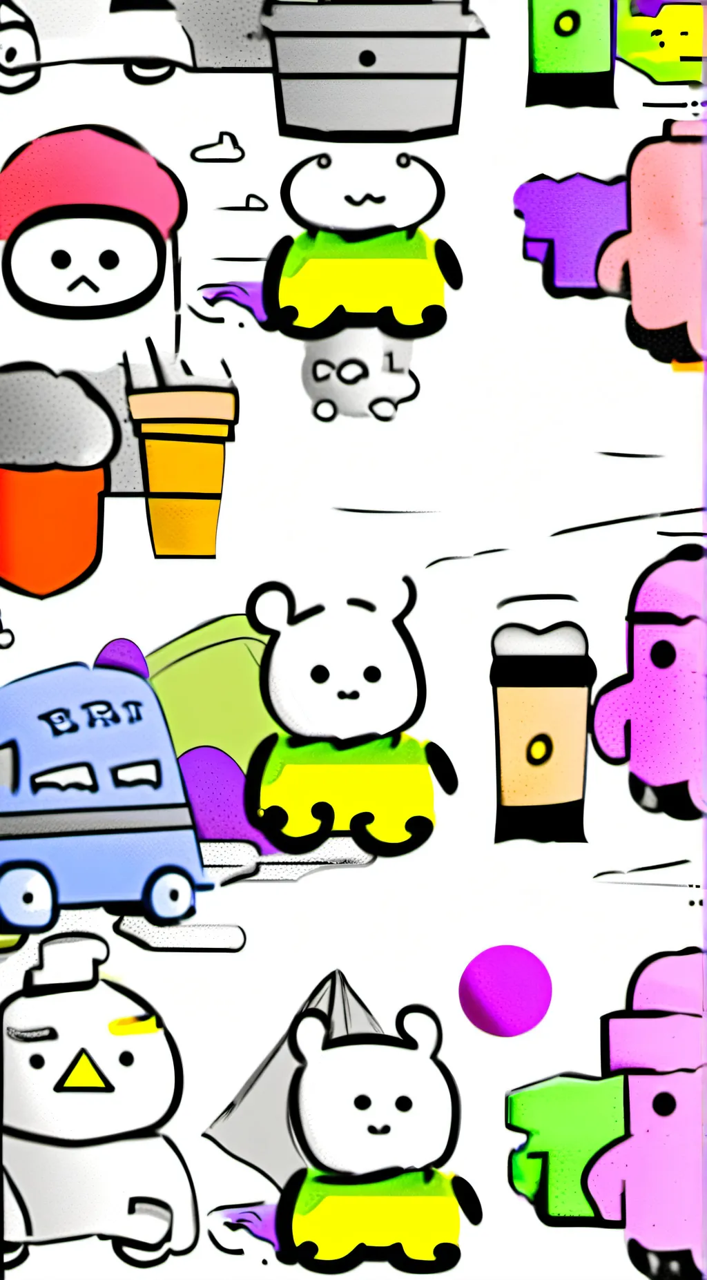 ai character: Bfb RP background