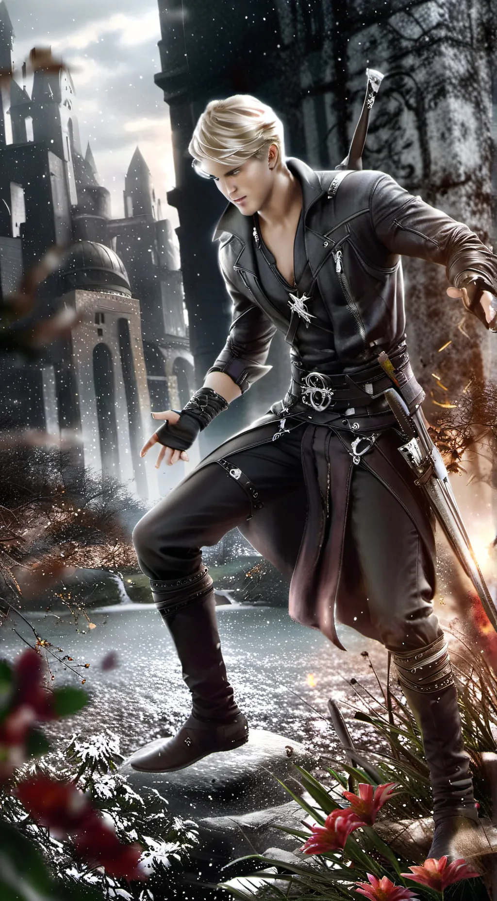 ai character: slytherin boys  background