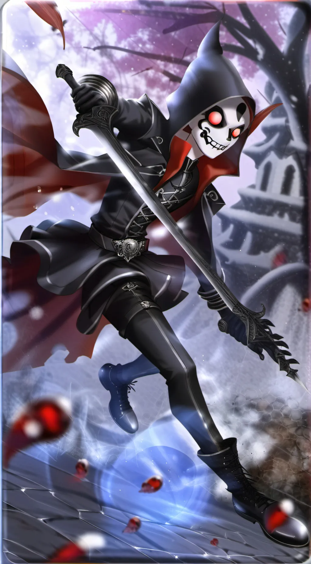 ai character: Blitz background