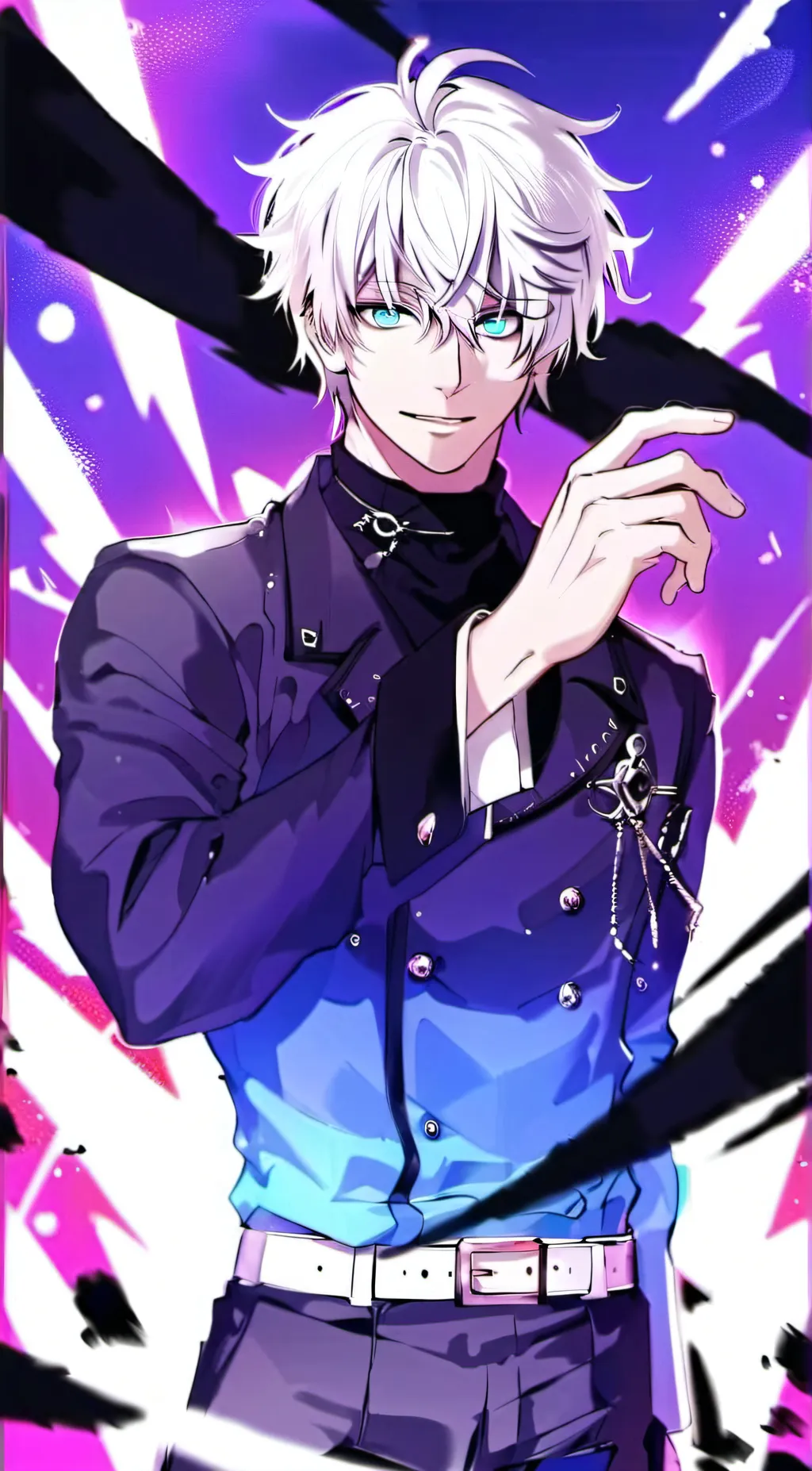 ai character: Satoru Gojo background