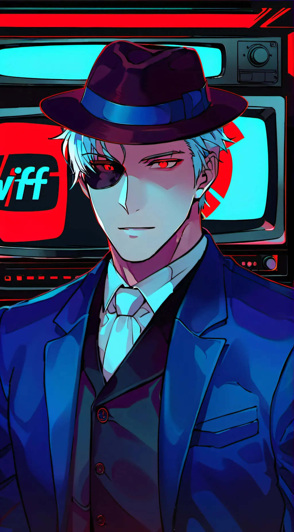 ai character: Vox 🖥 background