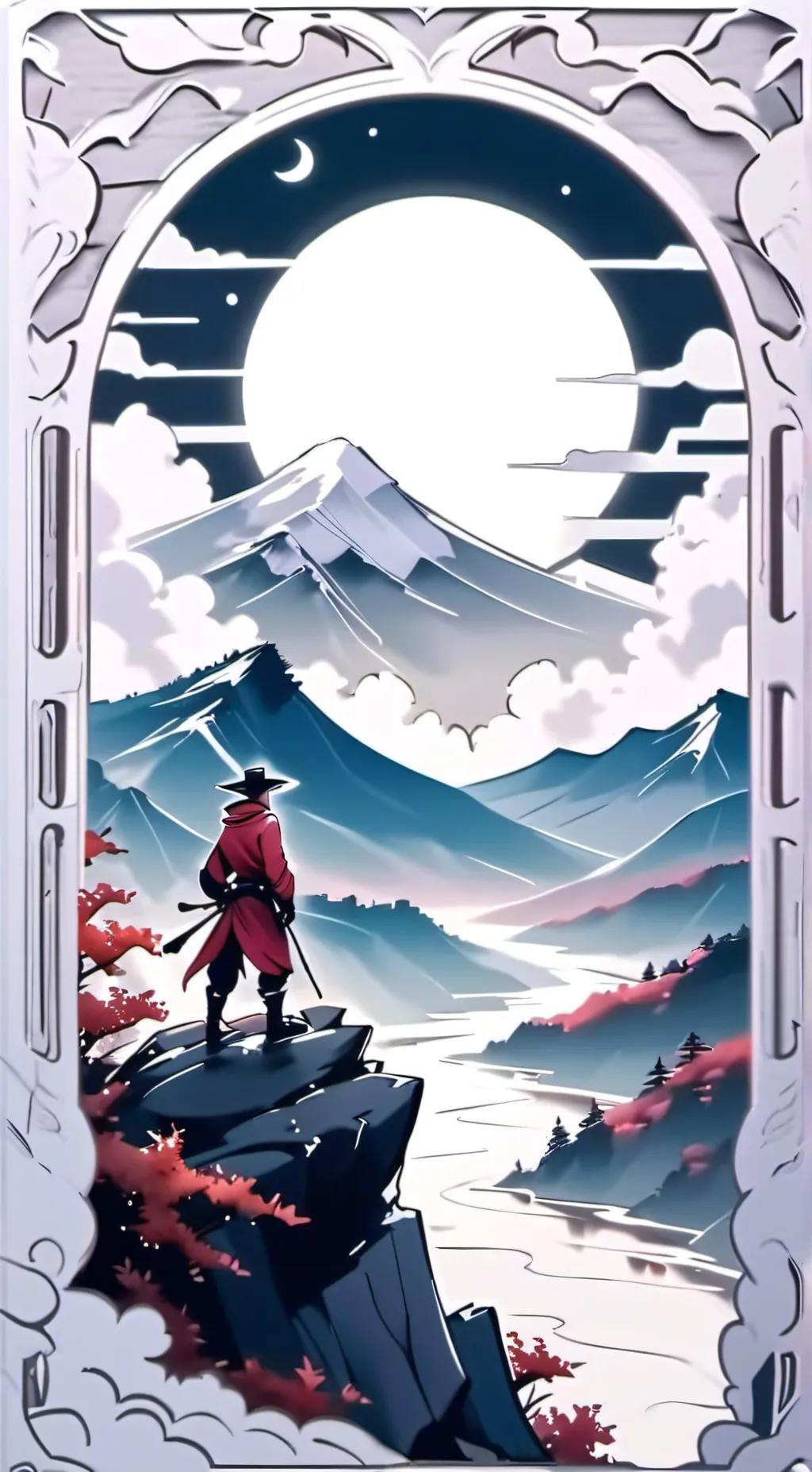 ai character: Louis  background