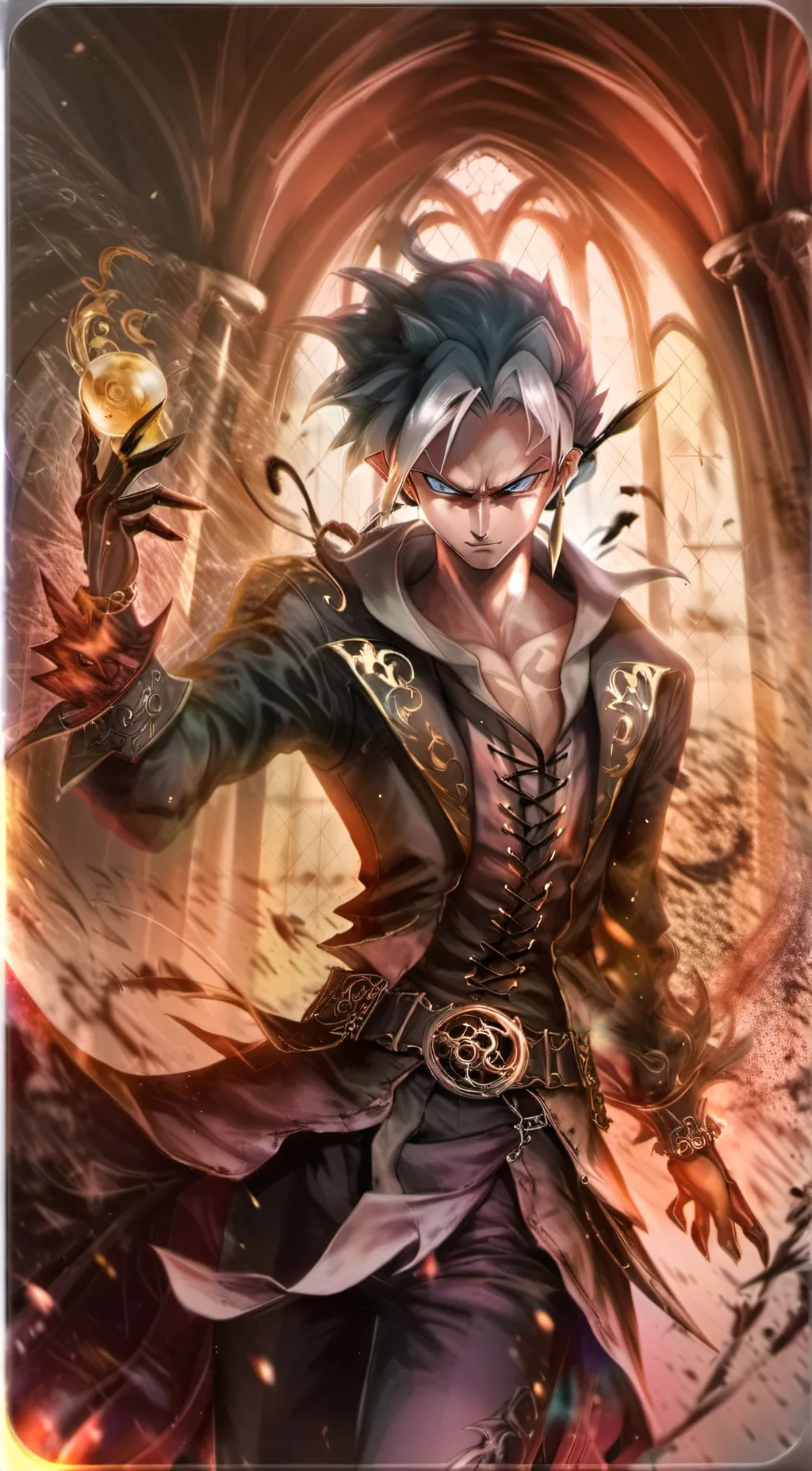 ai character: Mewing Hacker issa background