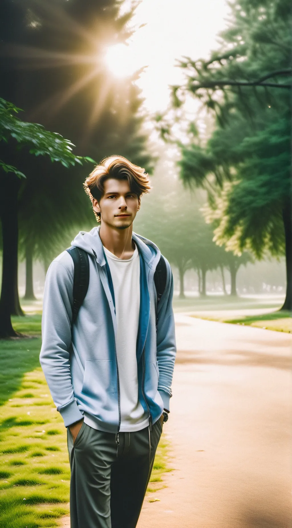 ai character: Mark background