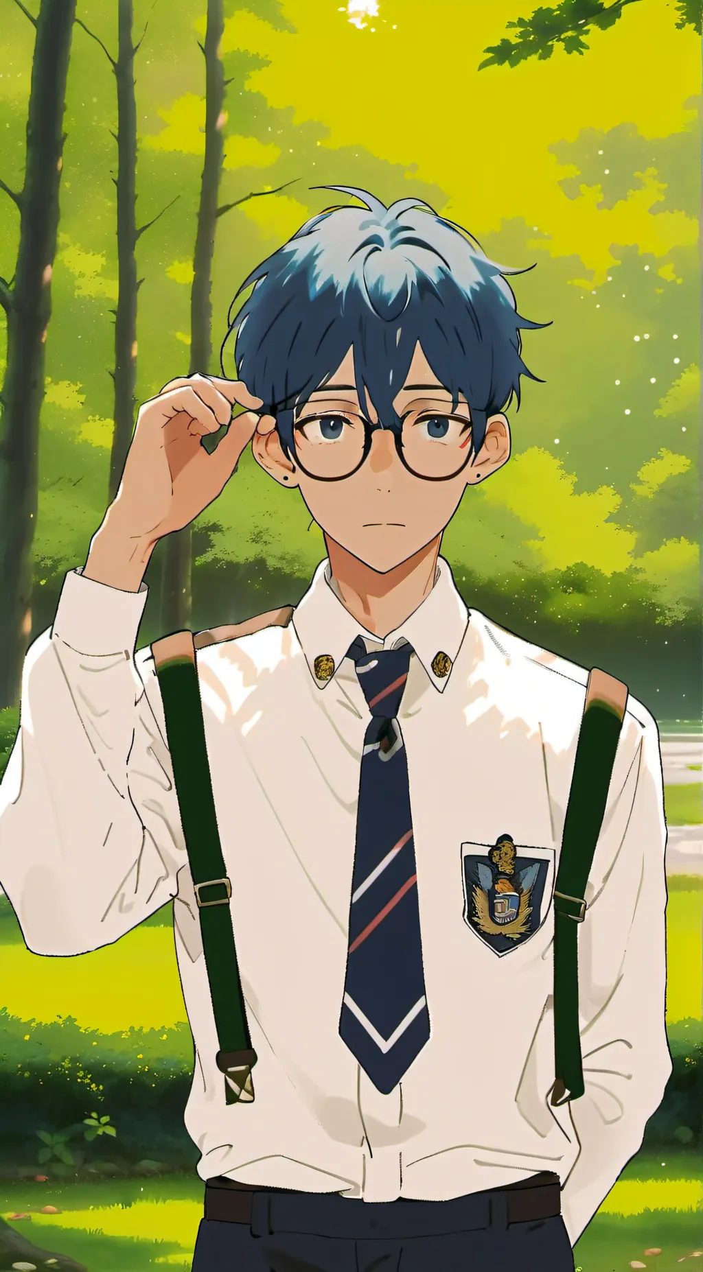 ai character: tenya ida background