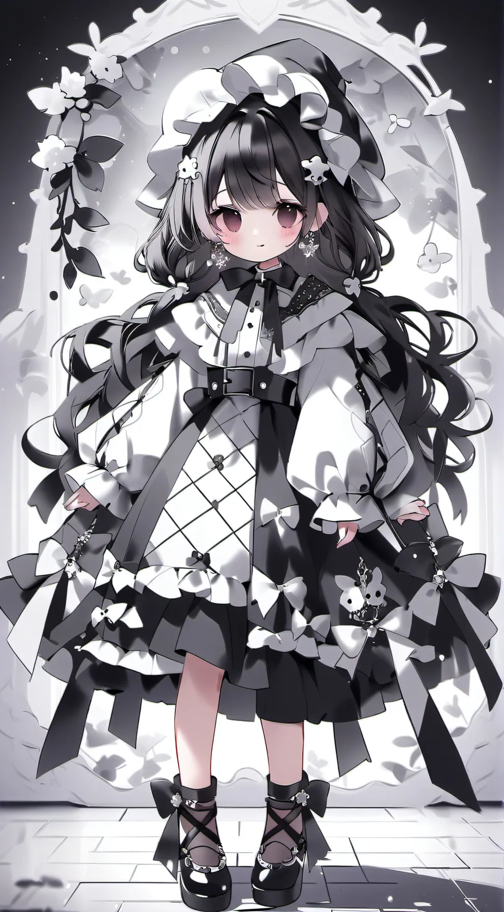 ai character: happybits background