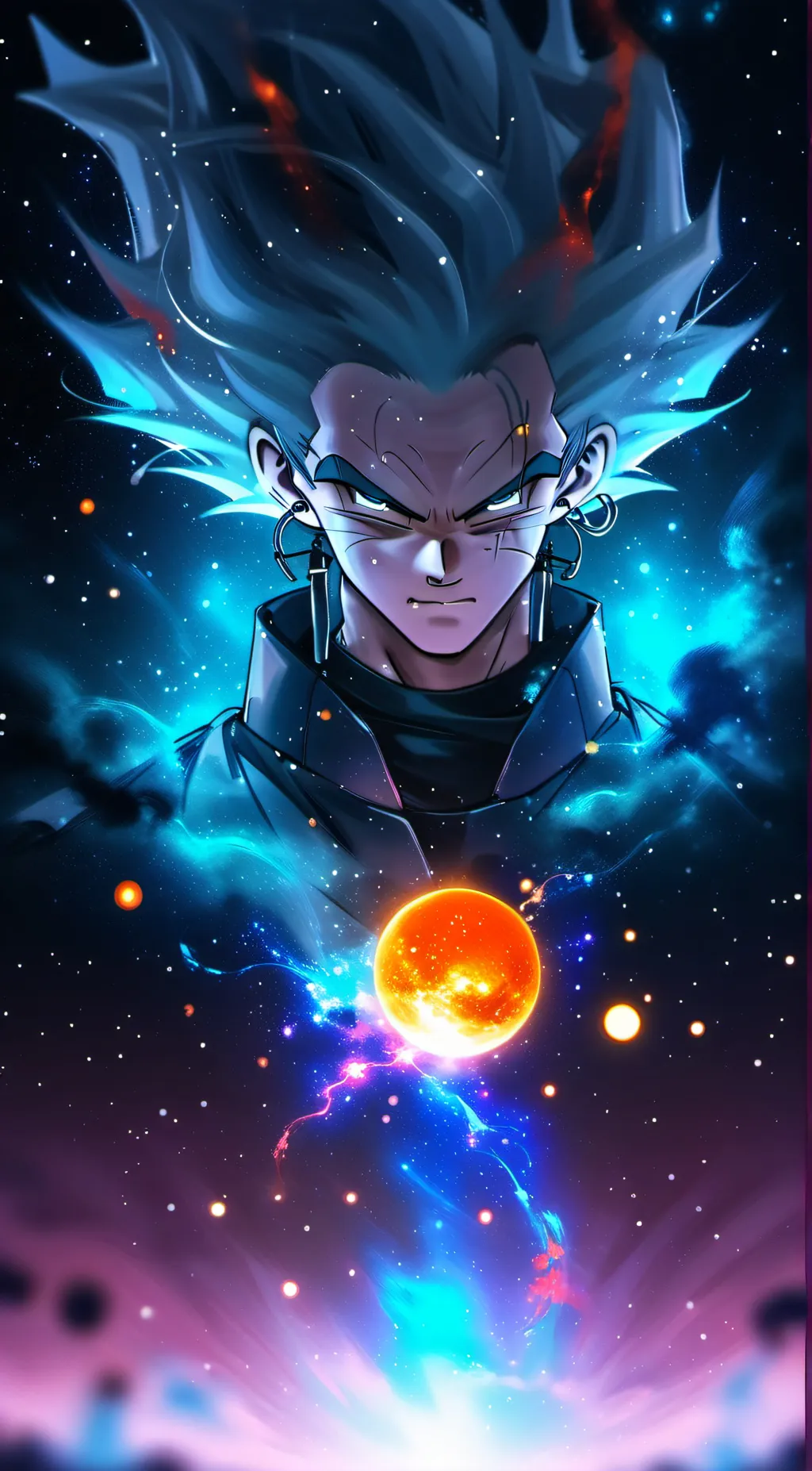 ai character: Dragon ball super background