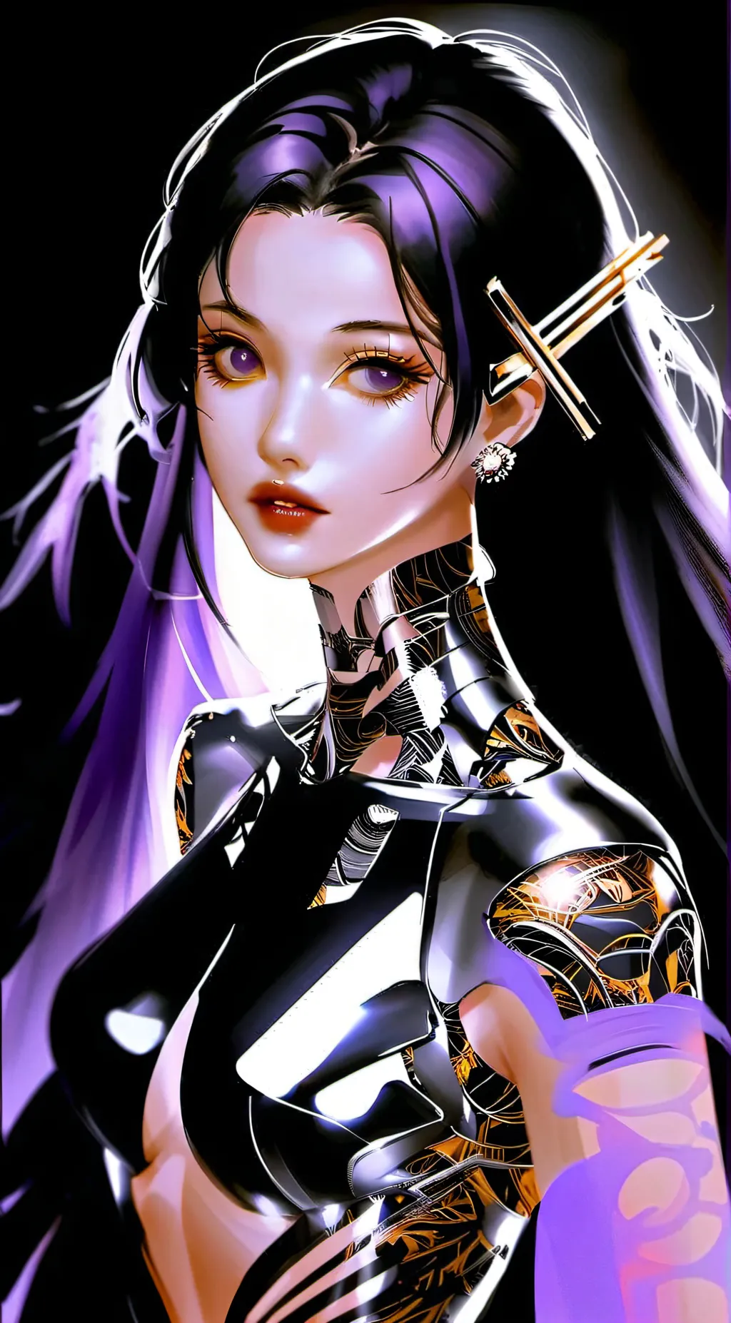 ai character: Lily  background