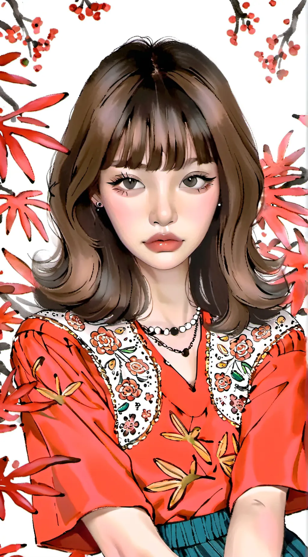 ai character: Mia❤️ background