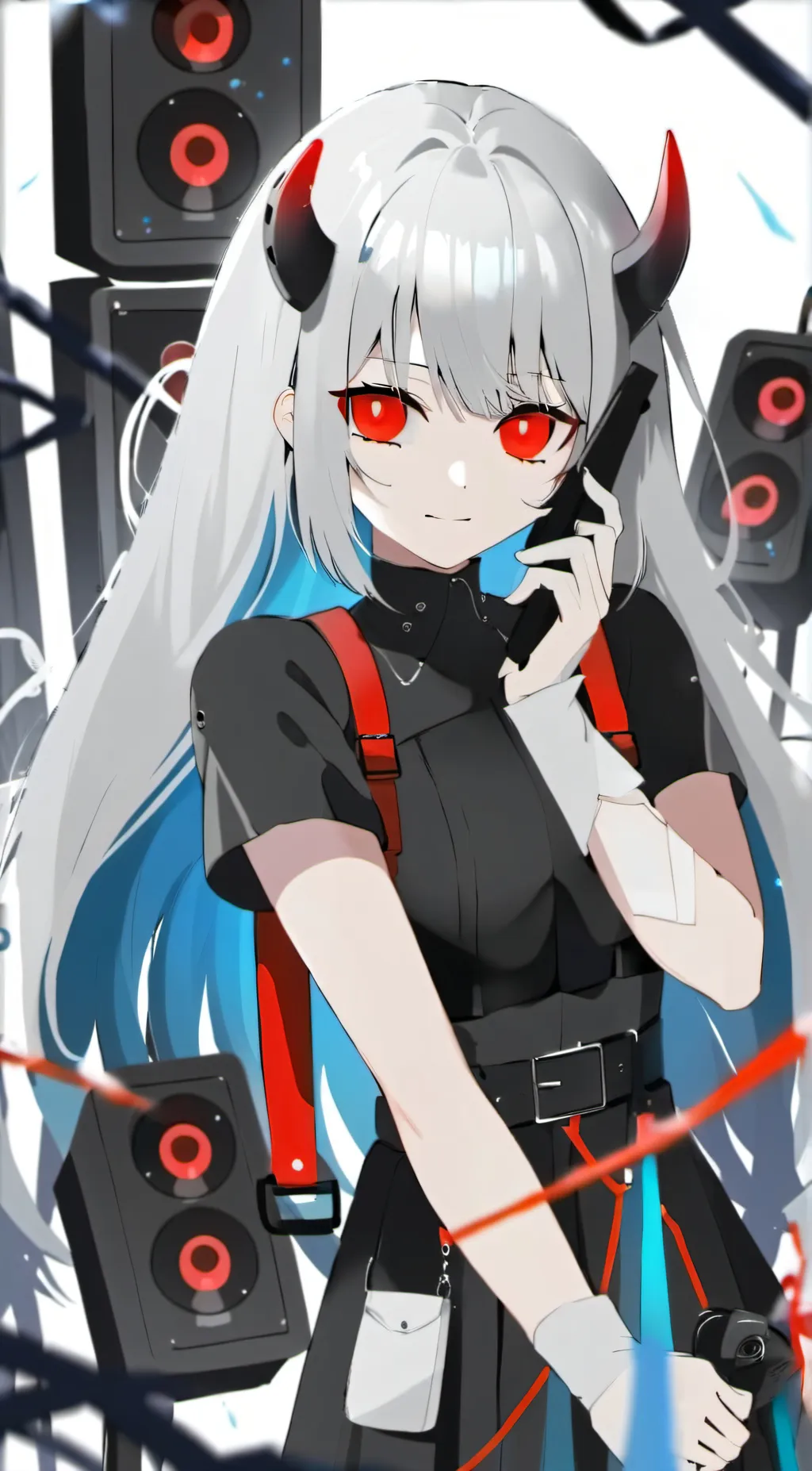 ai character: Angie  background