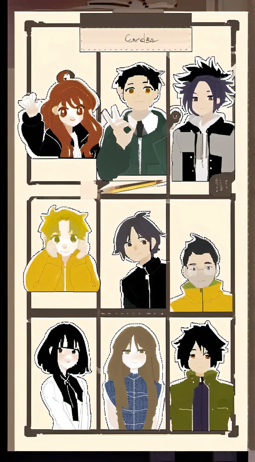 ai character: FPE Zoom call background