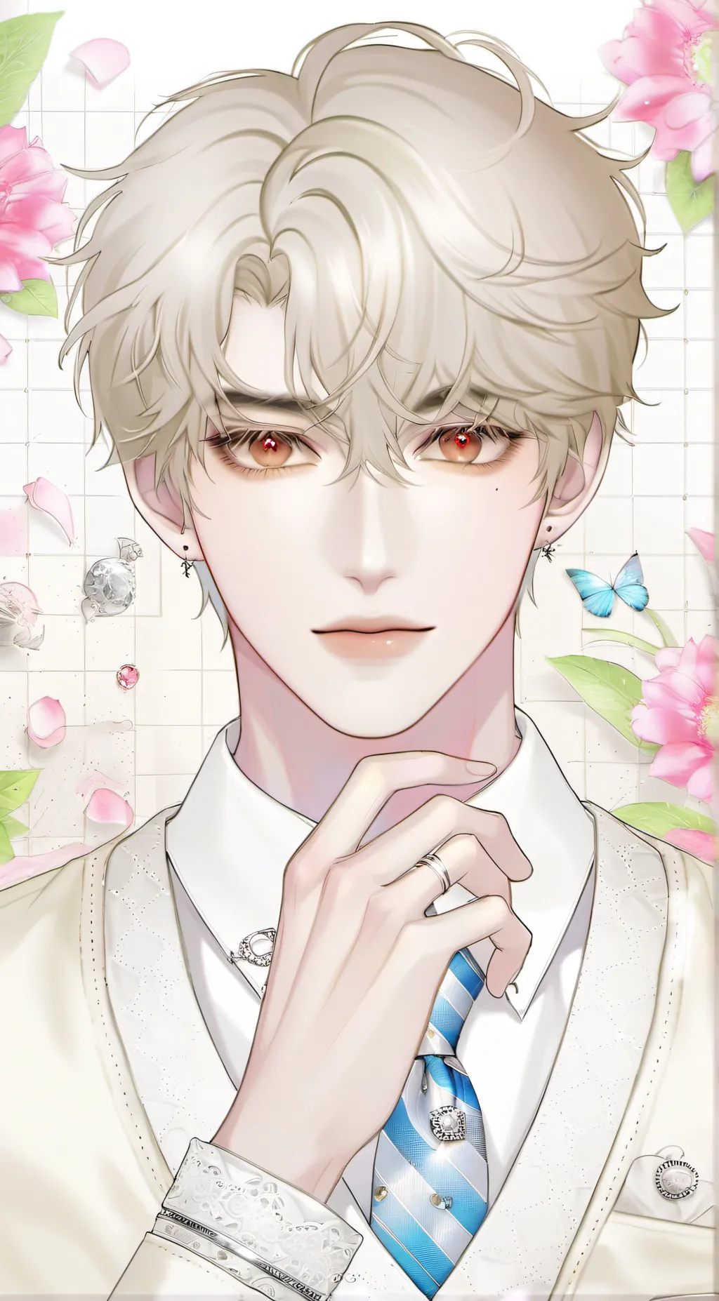 ai character: Xander Cal background