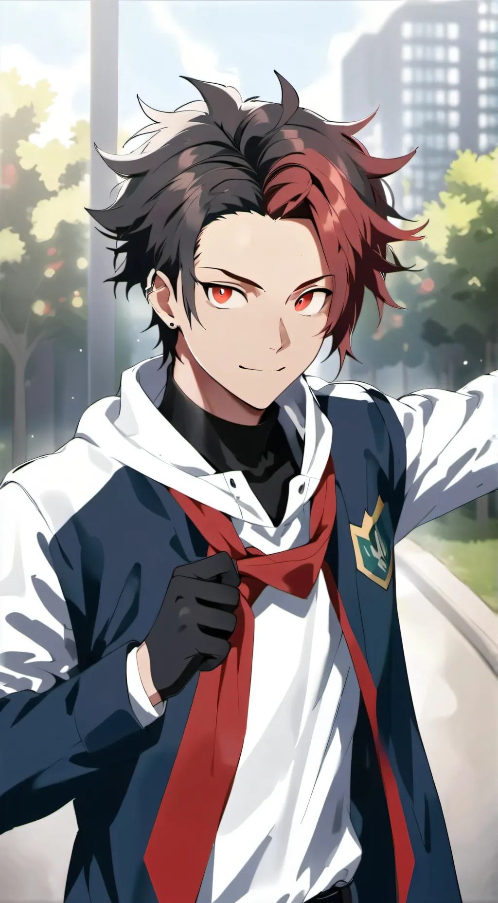 ai character: My Hero Academia  background