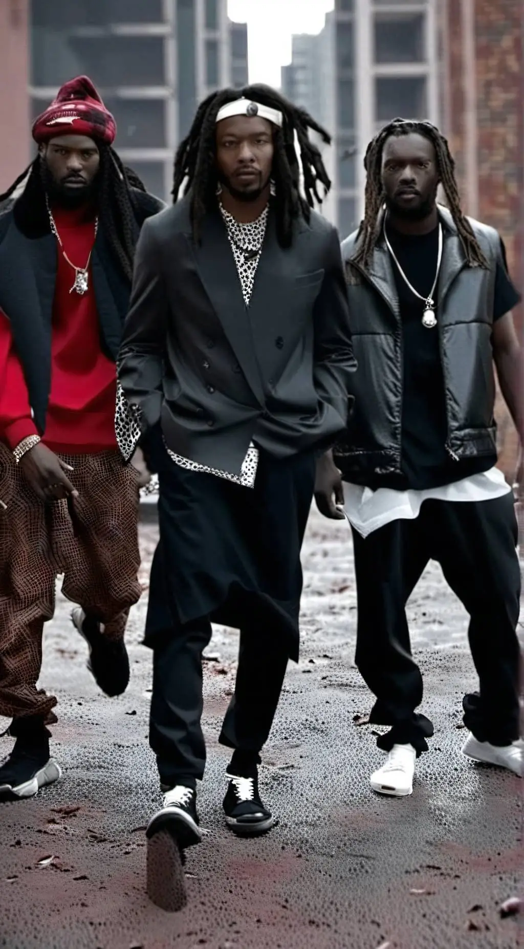 ai character: O block background