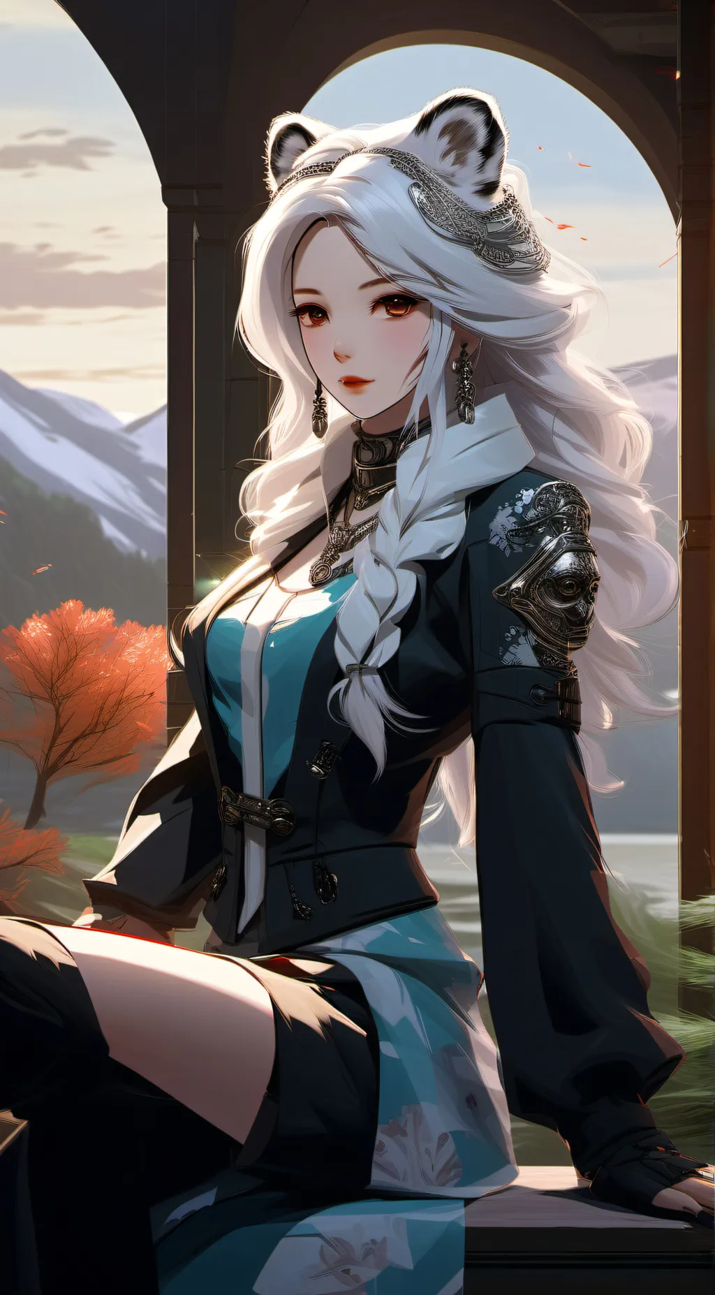 ai character: Frost background