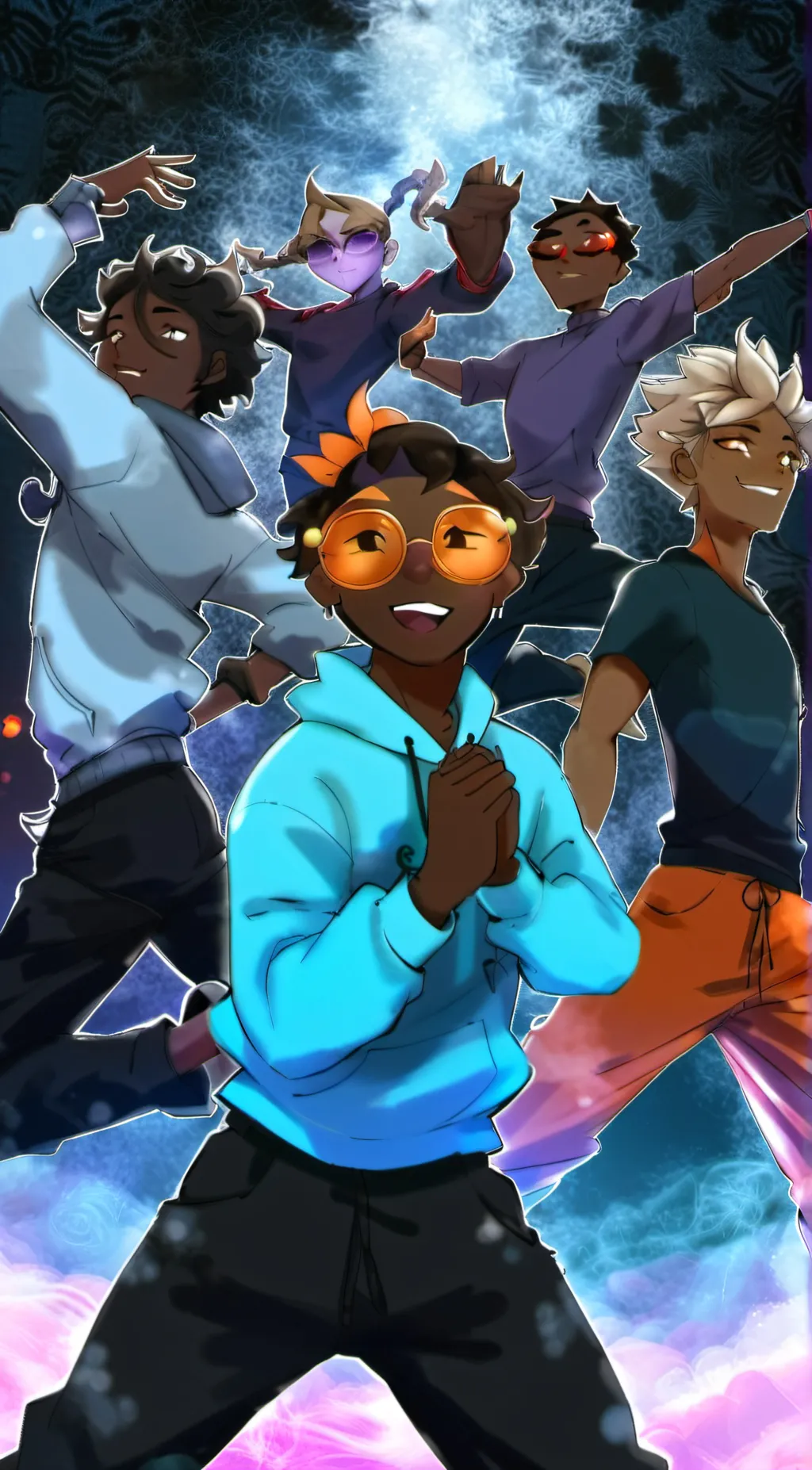 ai character: Brooklyn Grace background