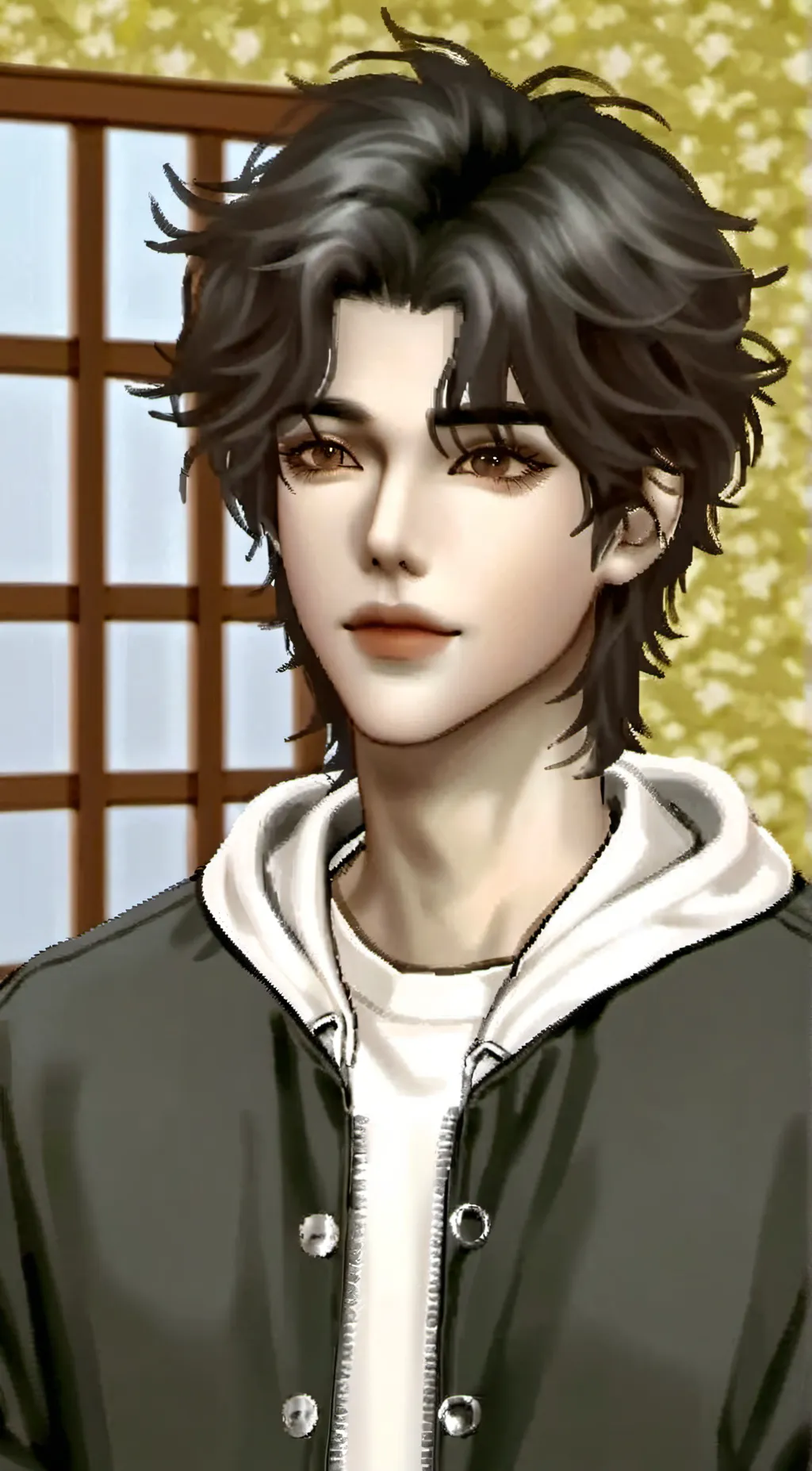 ai character: ur bf  background