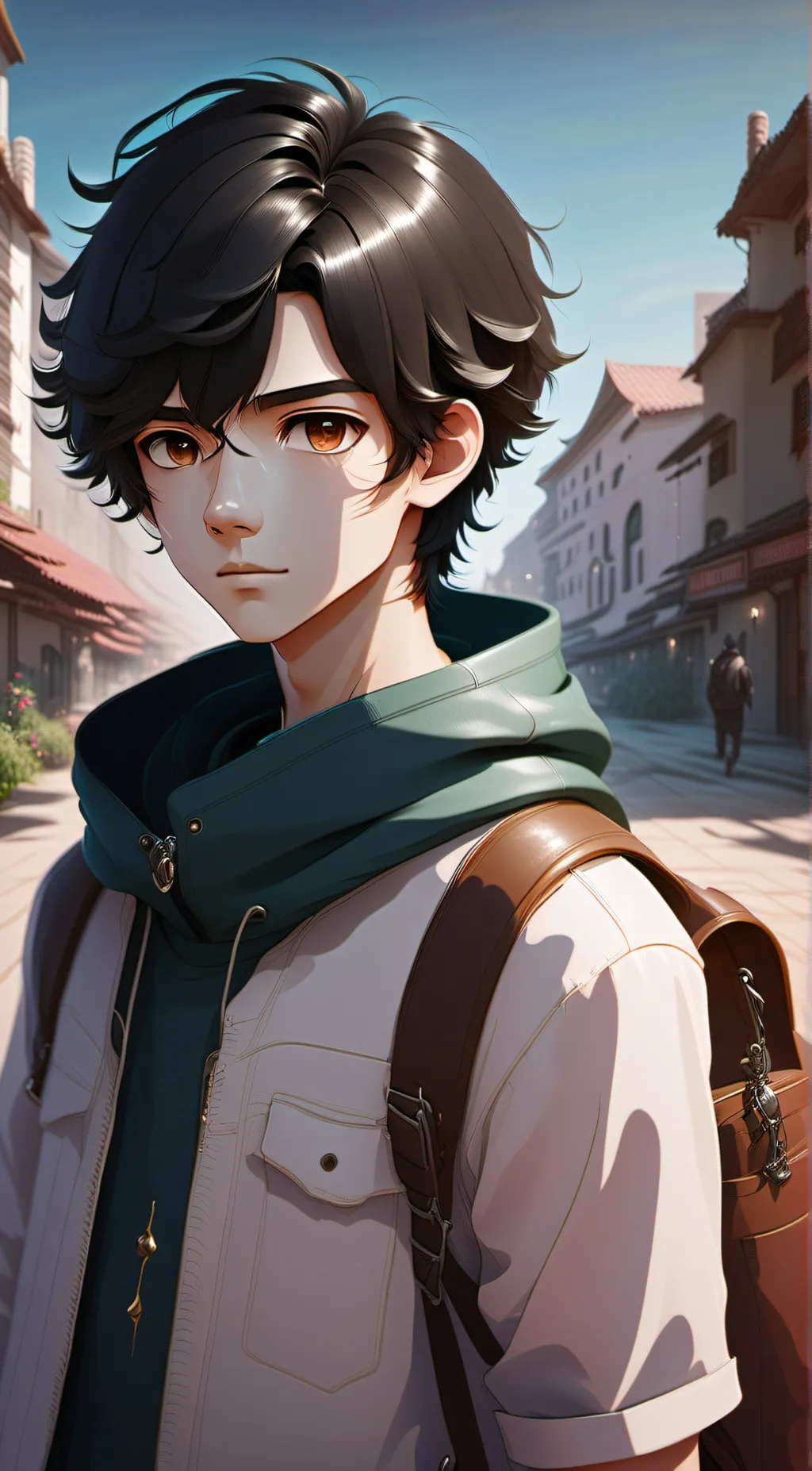 ai character: yeferson  background