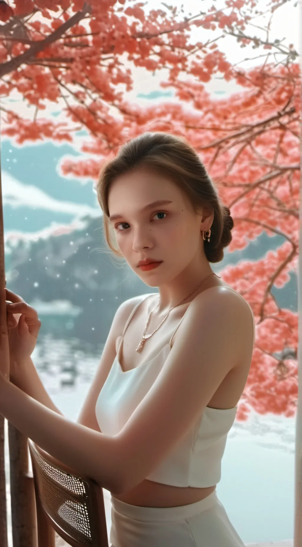 ai character: Lily background