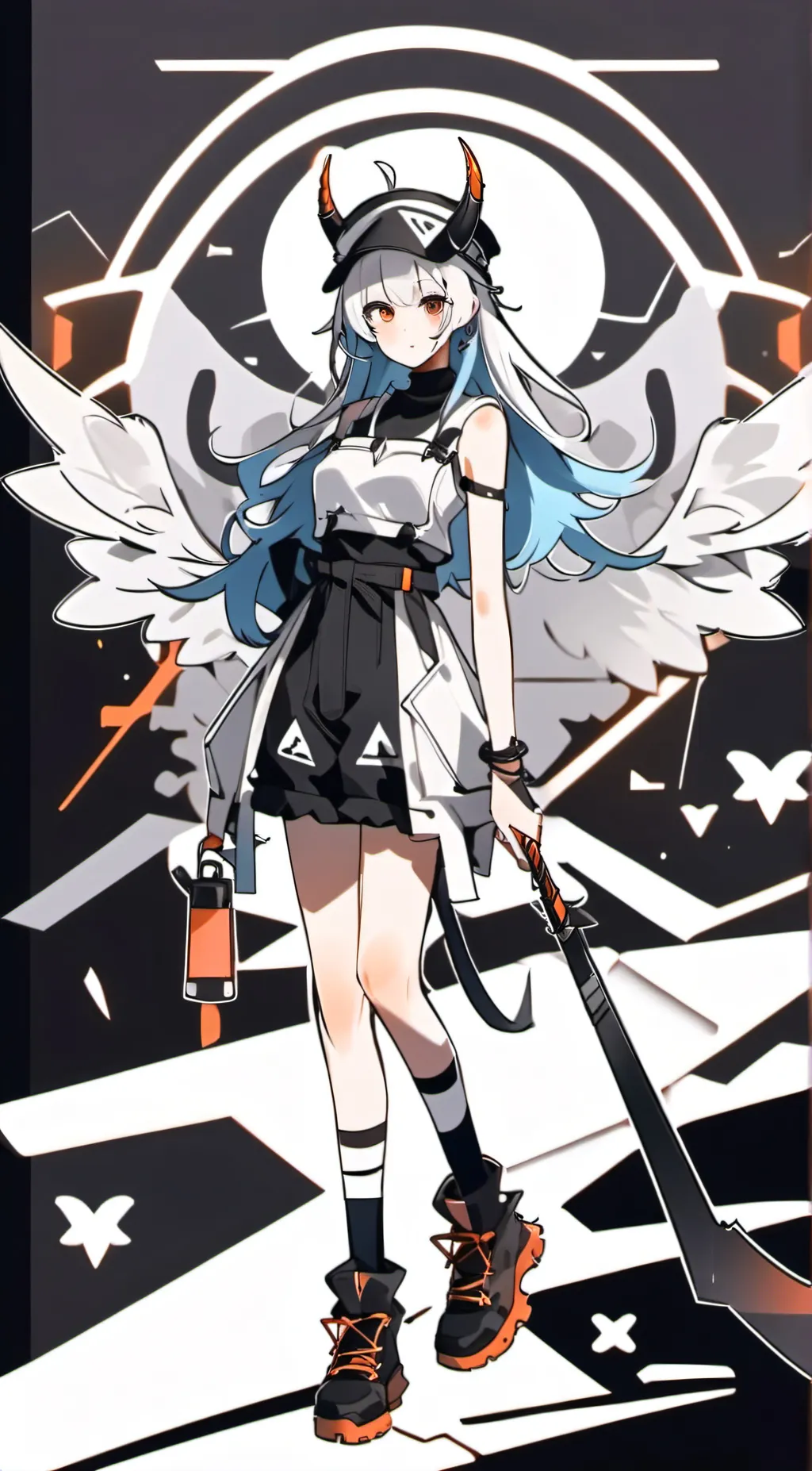 ai character: hazbin  background