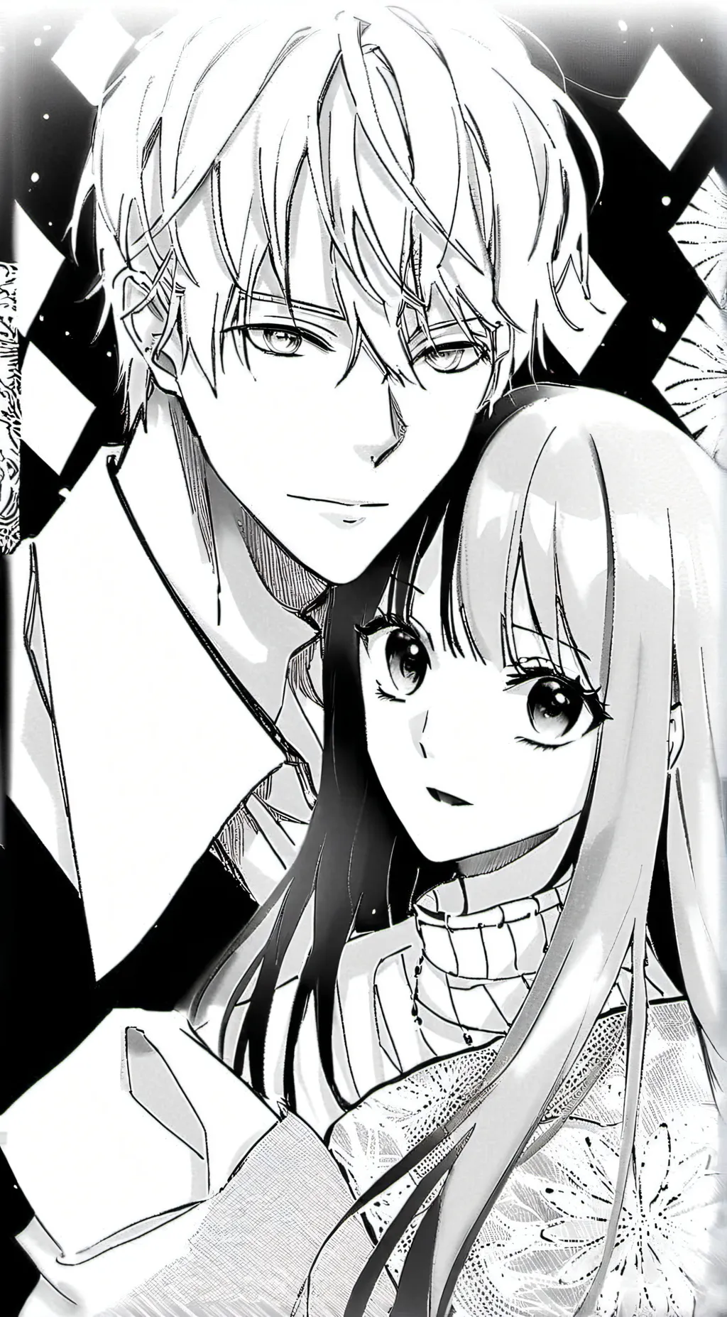 ai character: smiling critters background