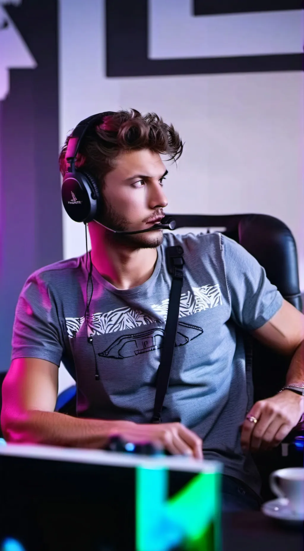 ai character: Luke background