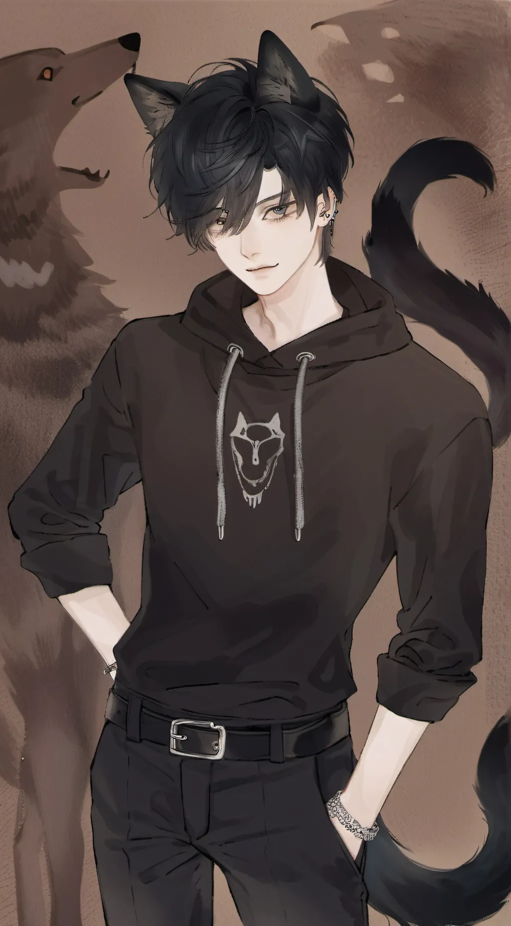 ai character: ❃.✮:▹Marcus◃:✮.❃ background