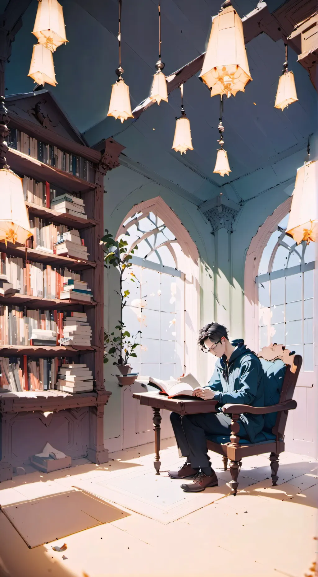 ai character: Benjamin background