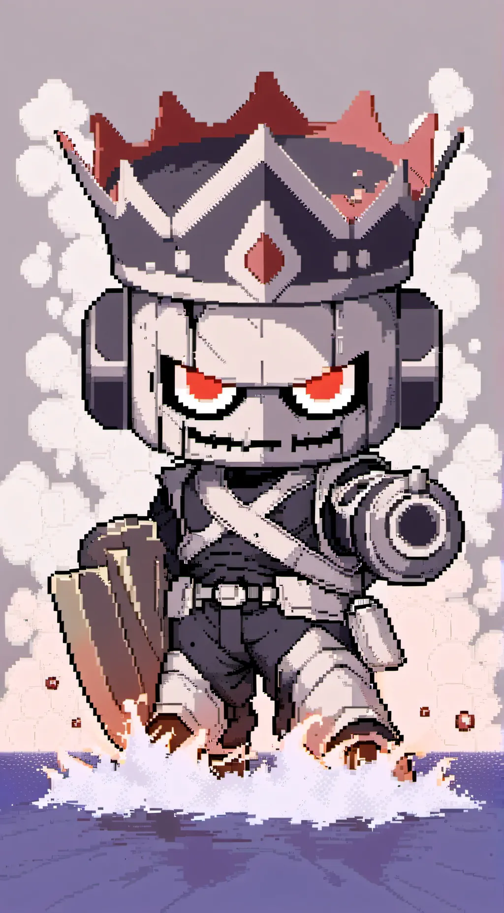 ai character: Castle Man background