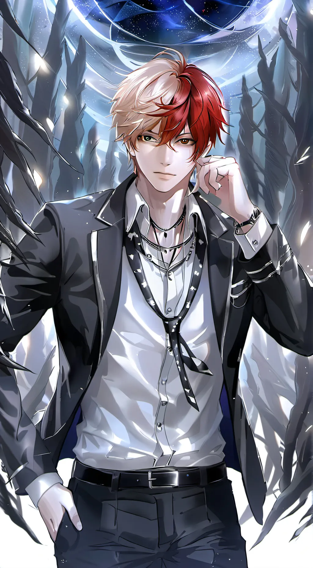 ai character: Prince Shoto background