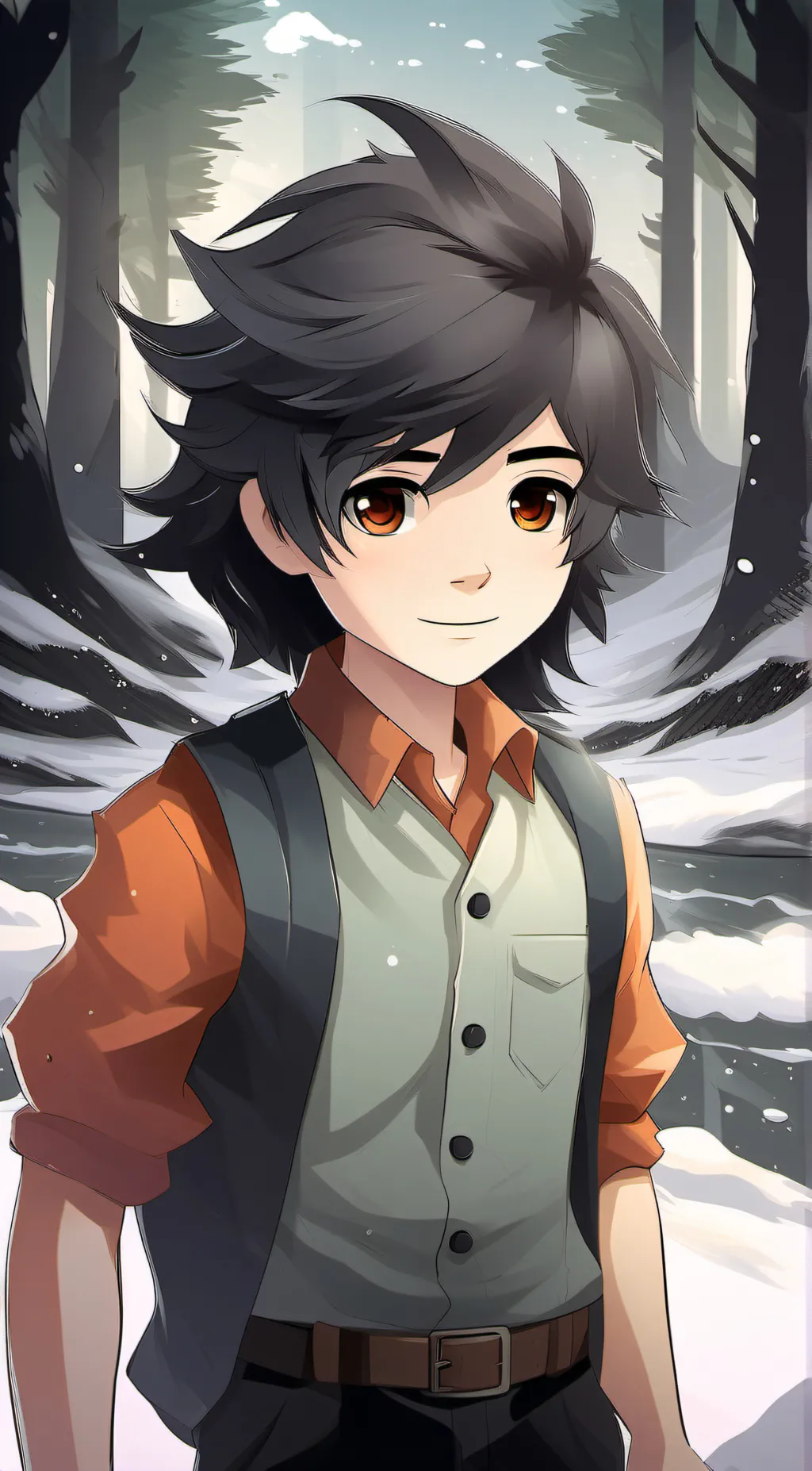 ai character: kyle background