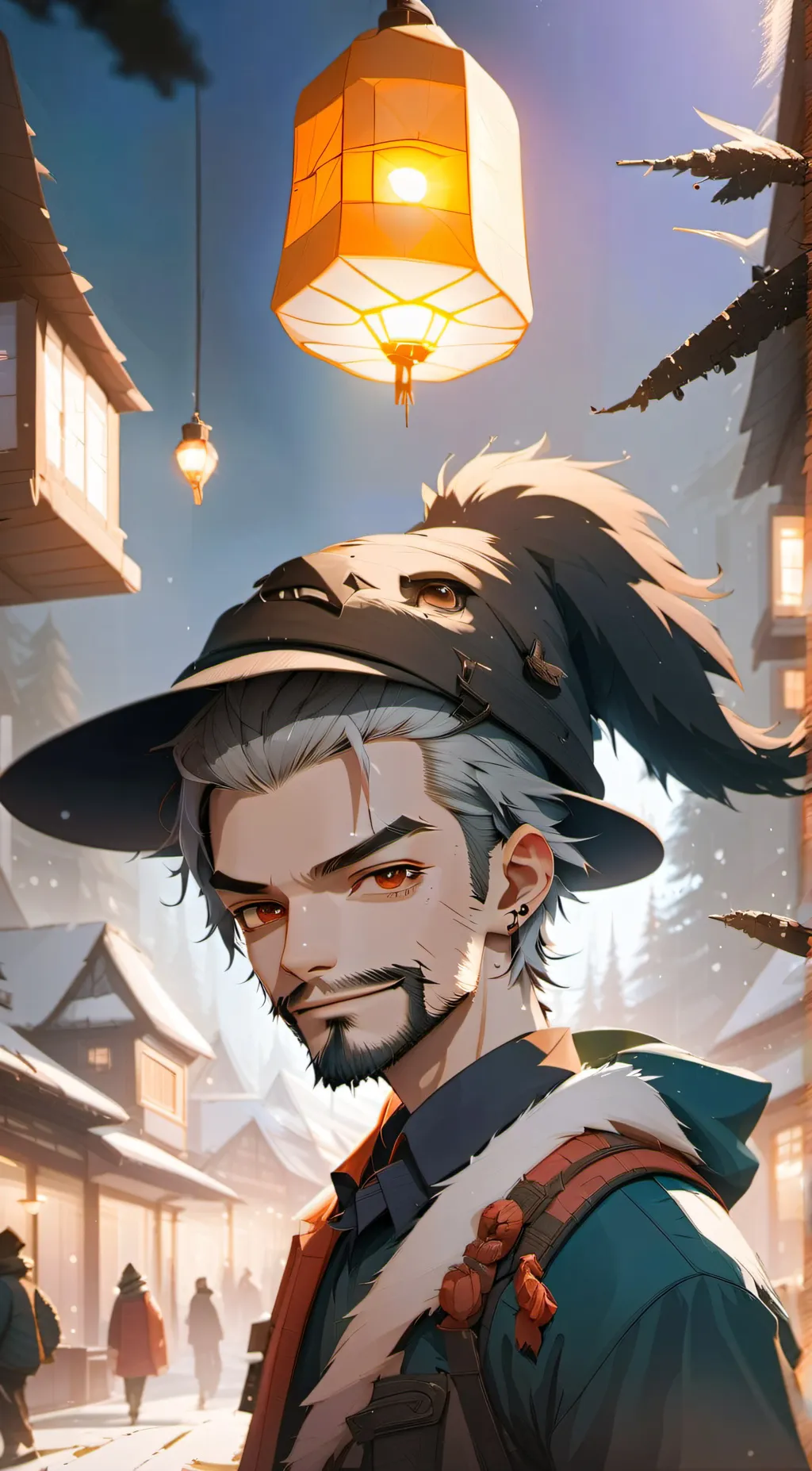 ai character: make him say game background