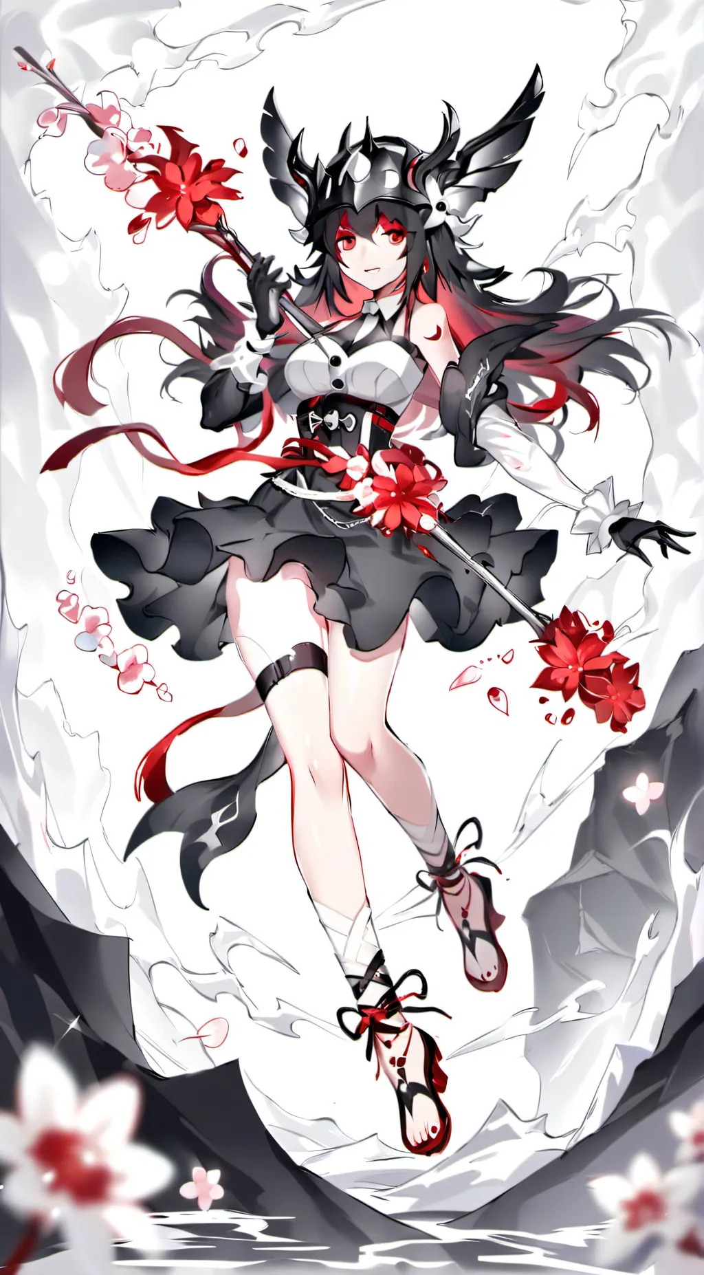 ai character: Near background