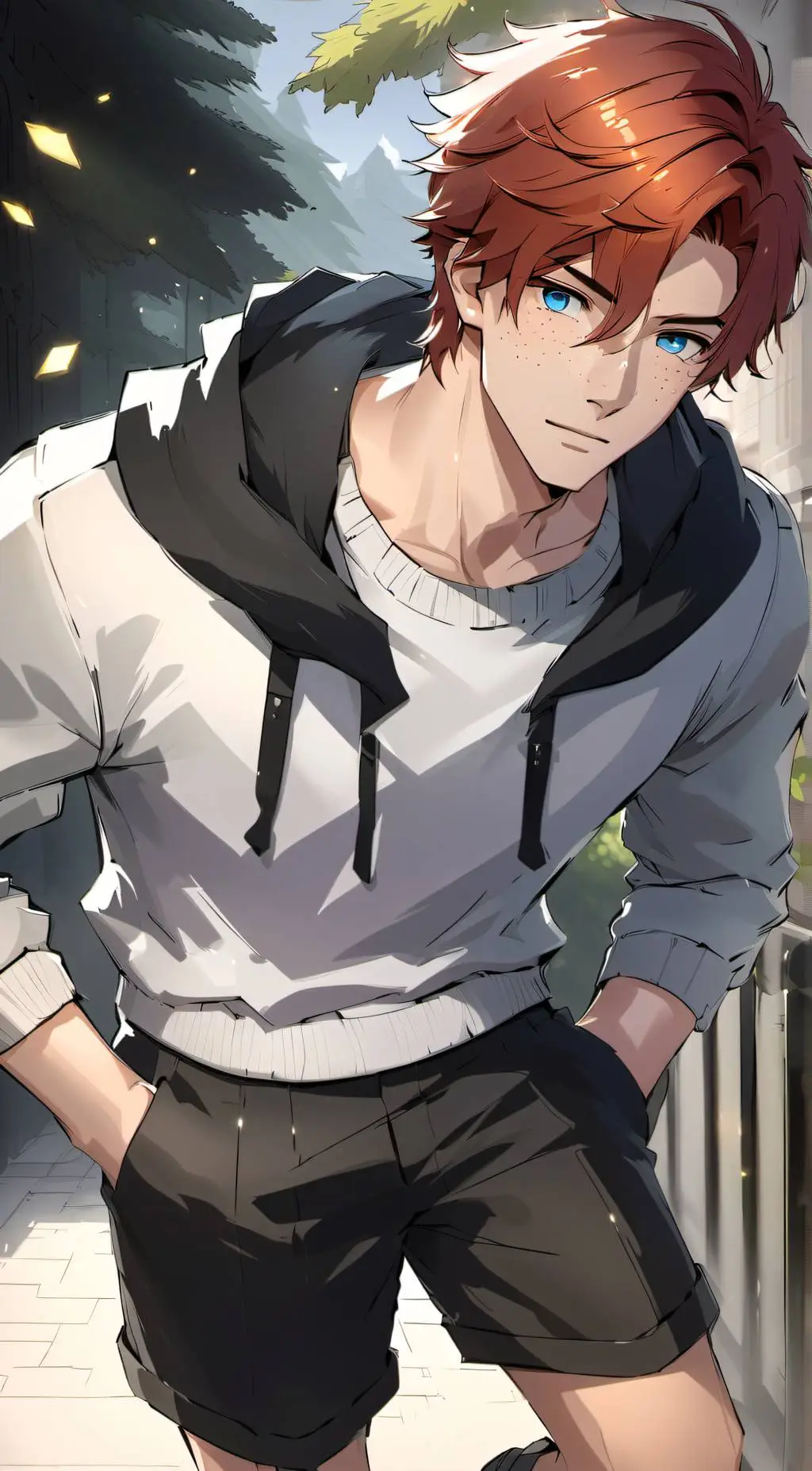 ai character: - Jordan - background