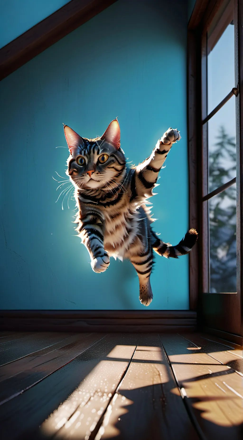 ai character: Catty background