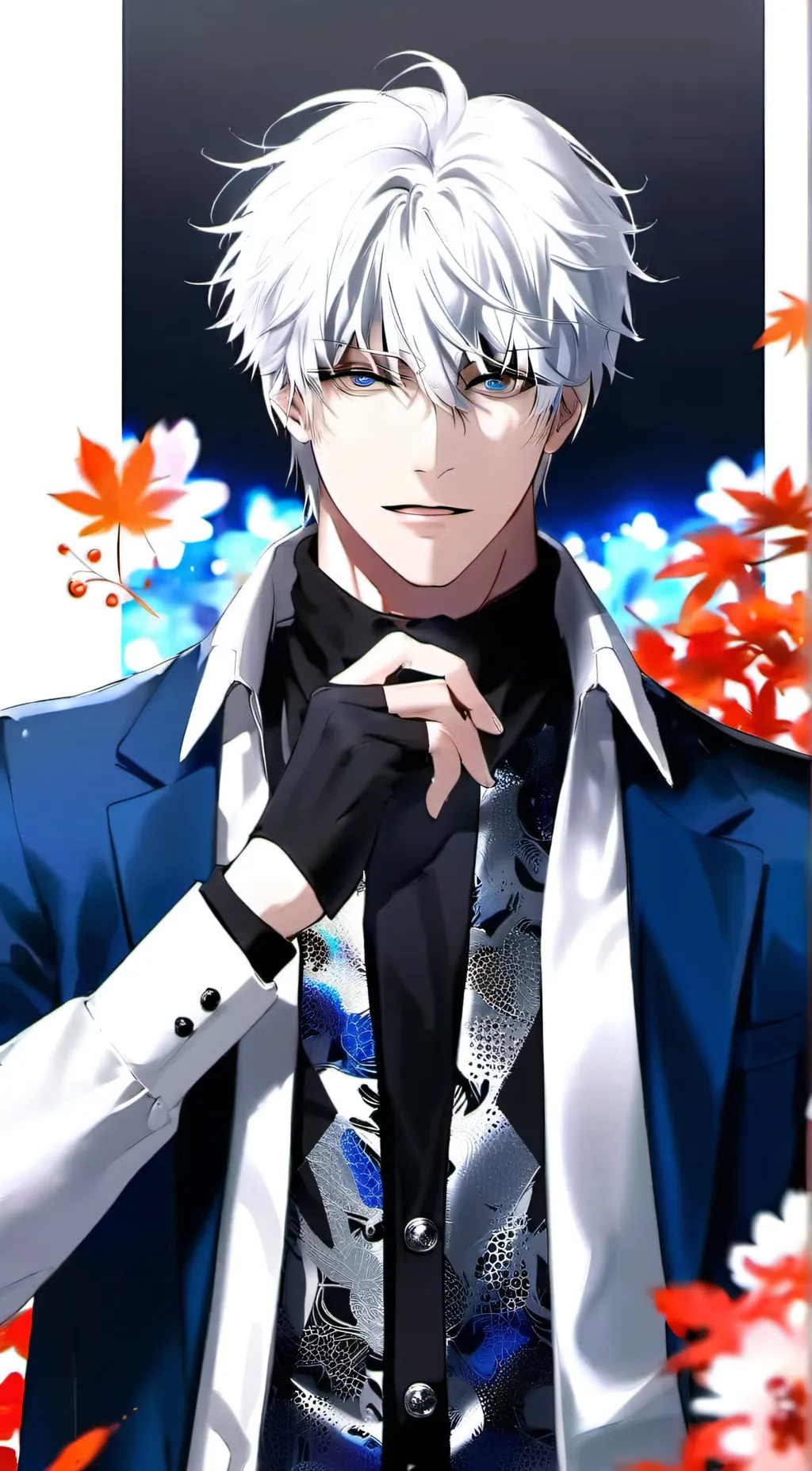 ai character: Gojo Satoro background