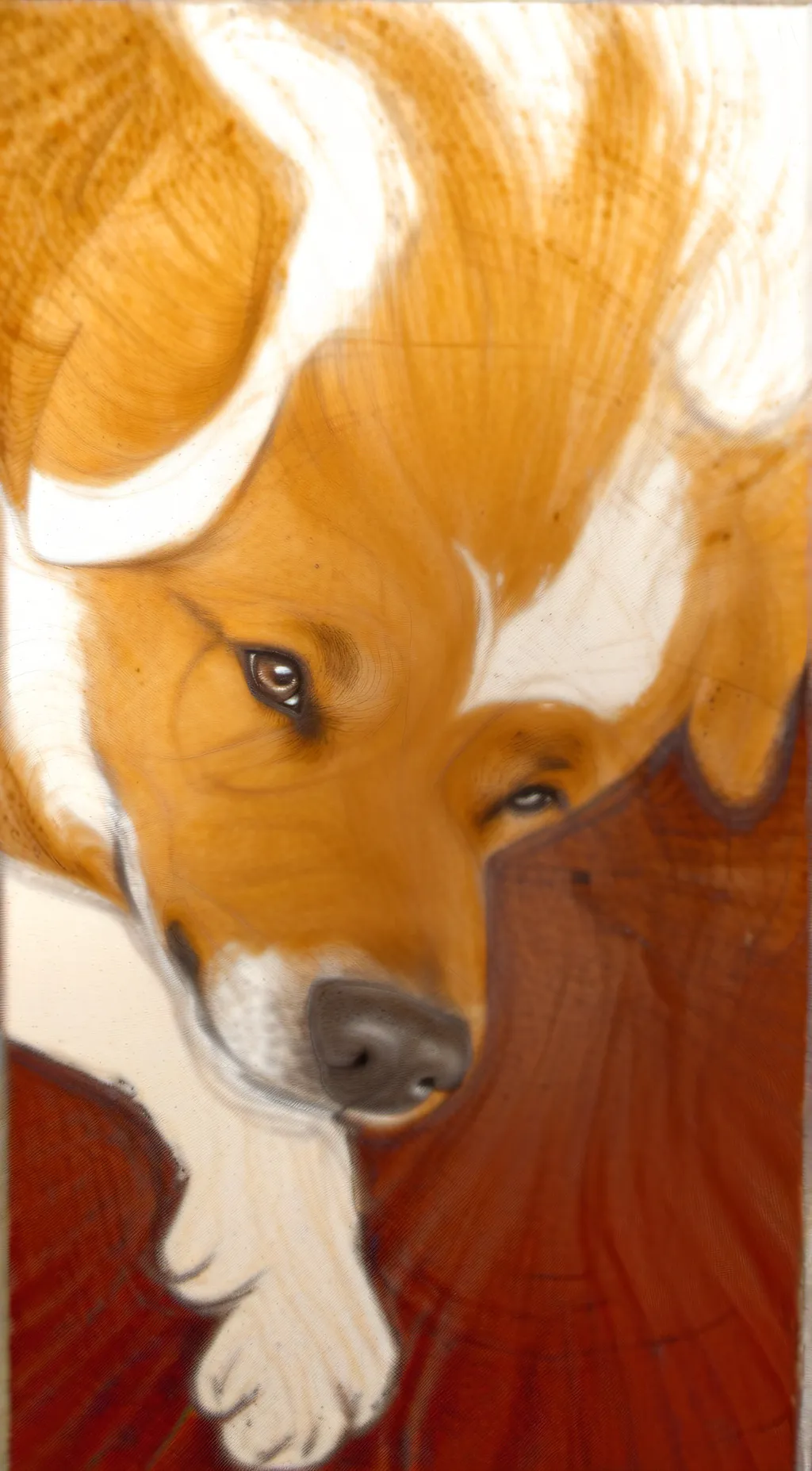 ai character: My Dog Blondie background