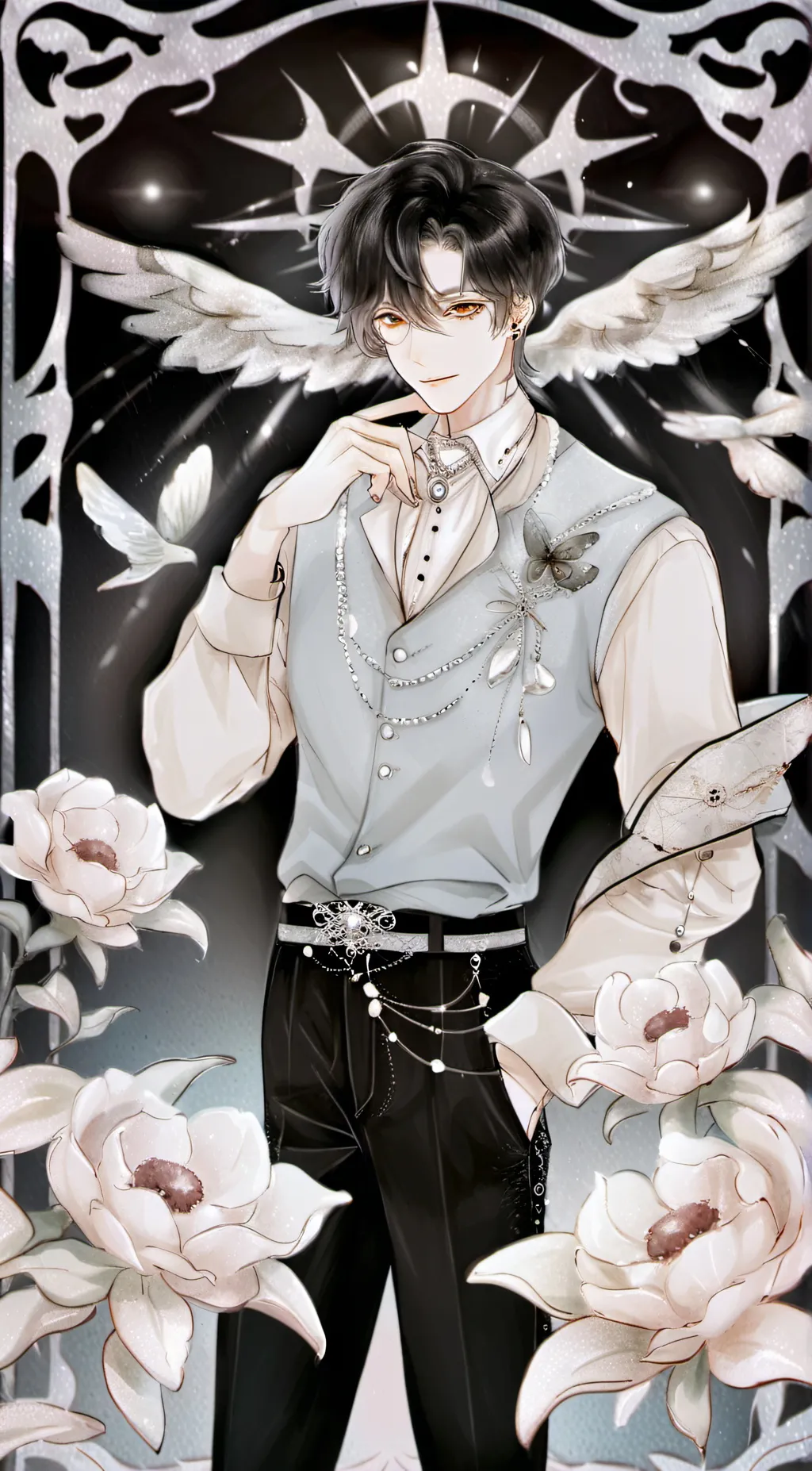 ai character: Clyde Rutz background