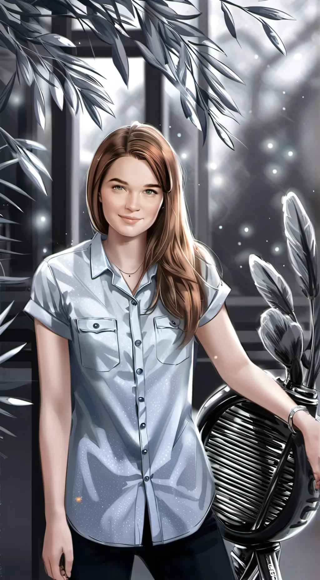 ai character: young Sheldon fami background